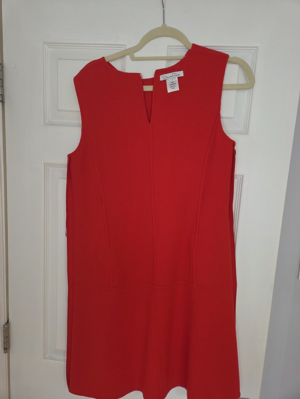Oscar de la Renta Red Dress